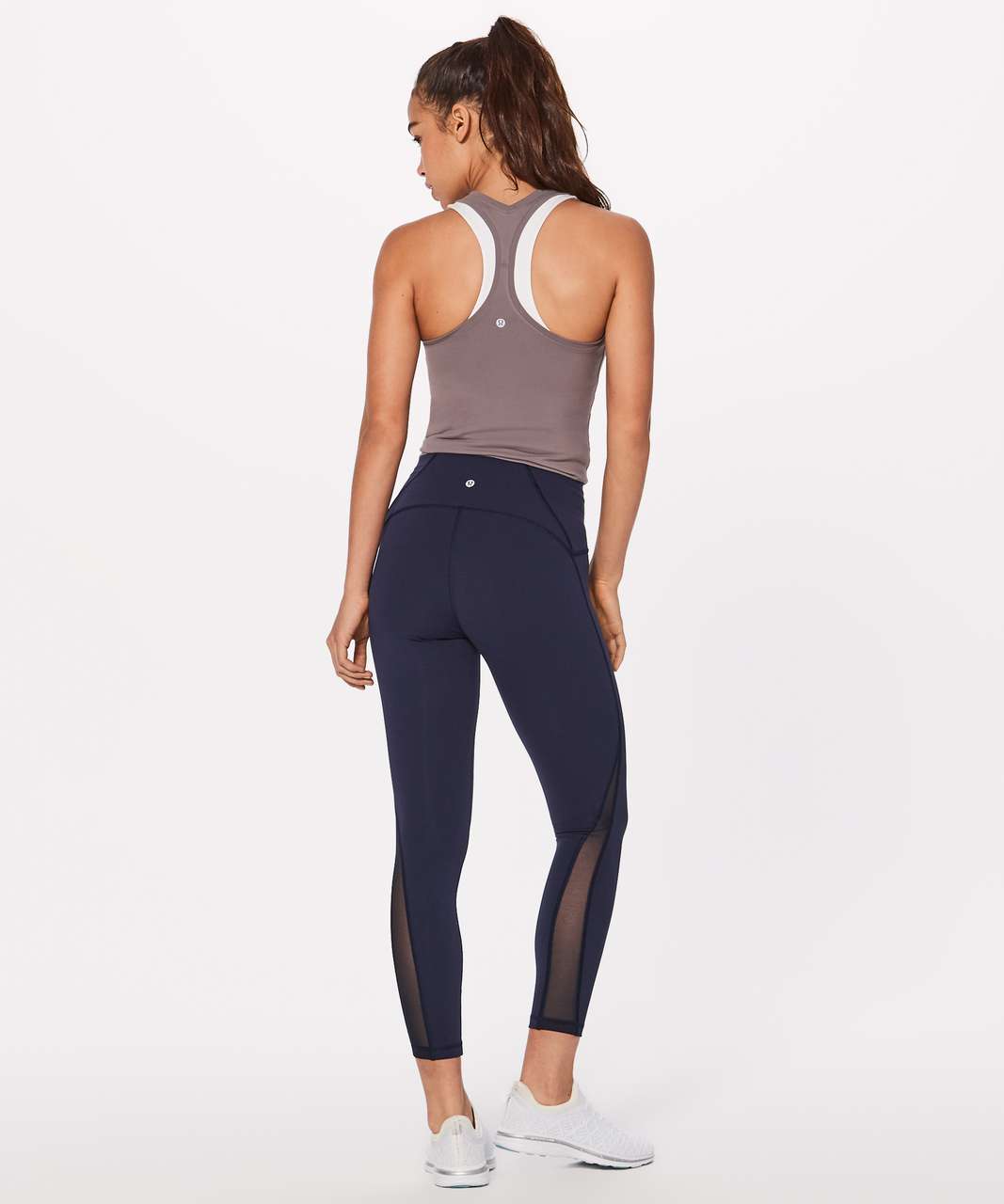 Lululemon Women Train Times 7/8 Tight LW5AMOS FIGU Purple Size 12