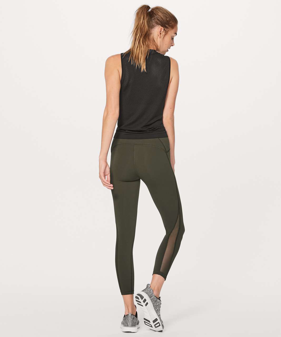 Lululemon Train Times 7/8 Pant (25" ) - Dark Olive