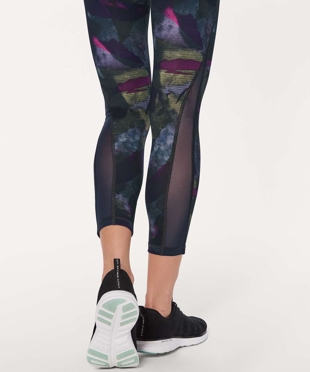 Lululemon Train Times 7/8 Pant *25" - Aura Dark Chrome Multi / Midnight Navy