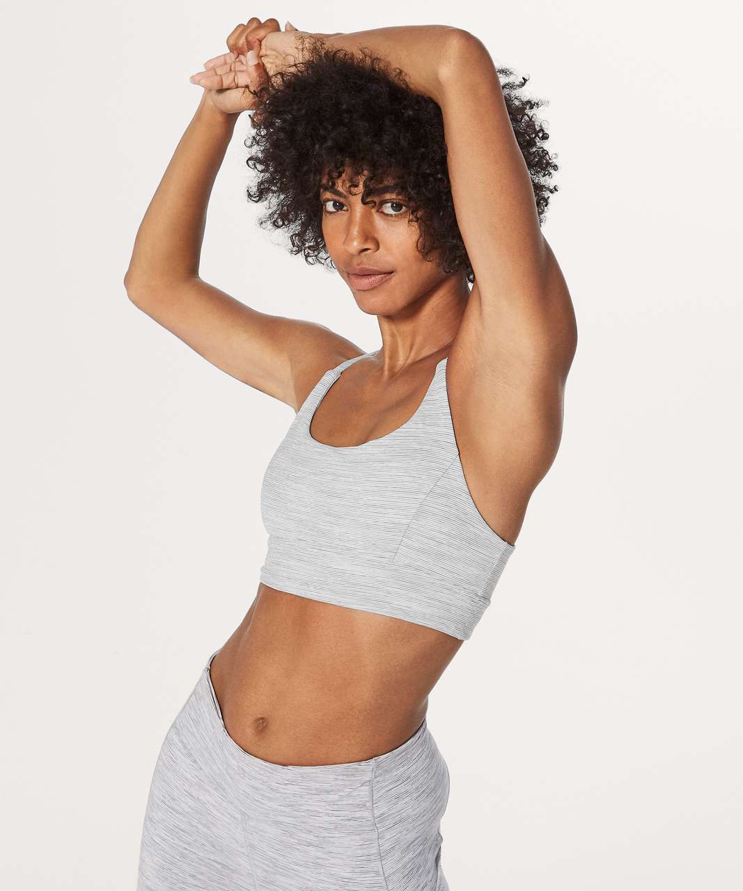 Lululemon Train Times Bra - Wee Are From Space Alpine White