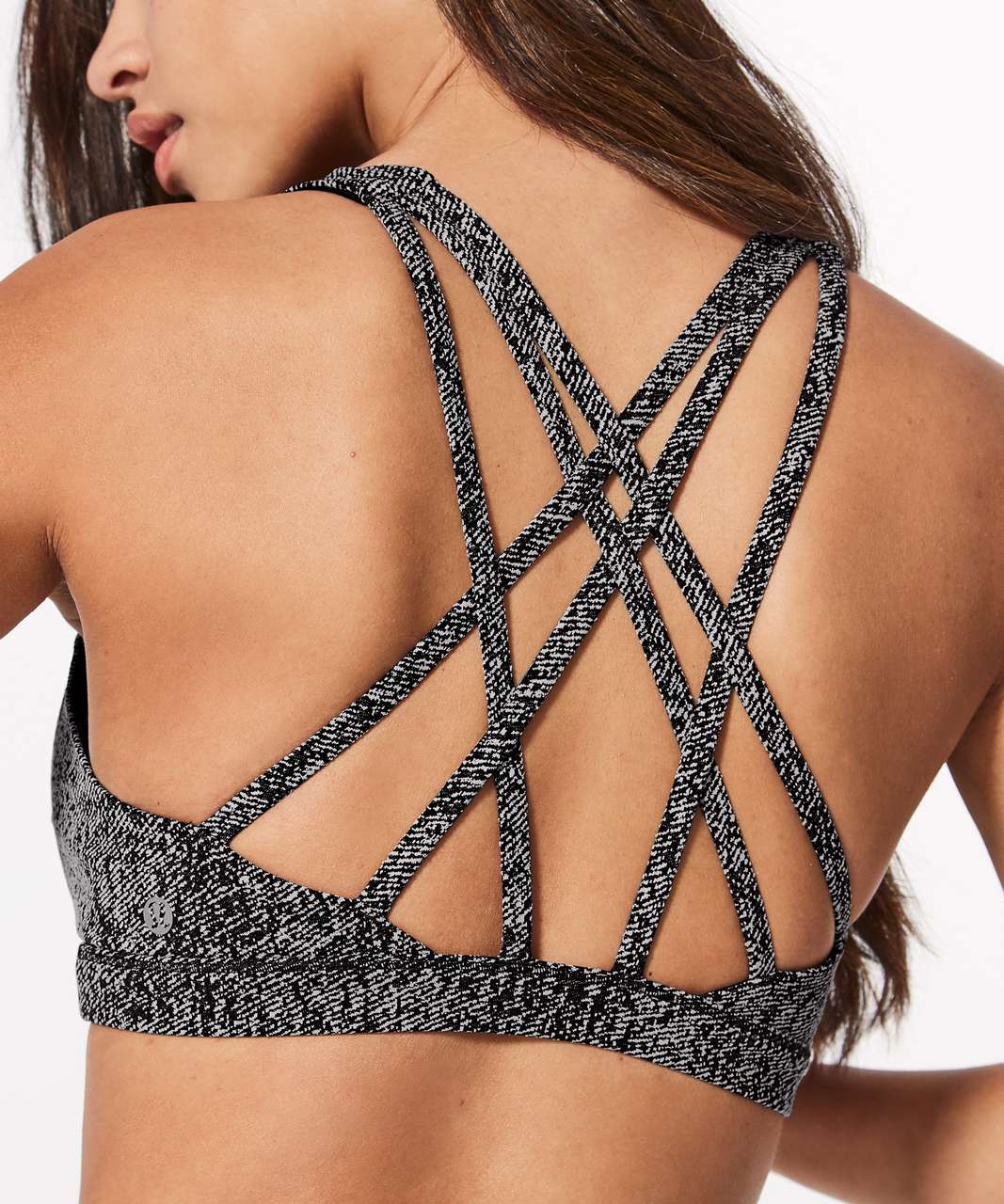 Lululemon Lululemon Women's 10 Gray Speckled Luxtreme Strappy