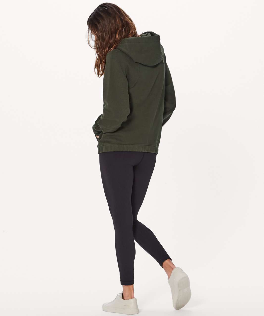 Lululemon Warm For Winter Hoodie - Dark Olive