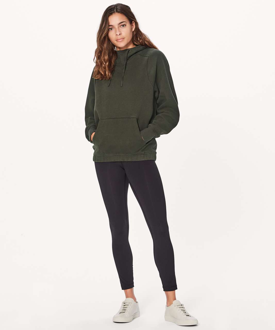 Lululemon Warm For Winter Hoodie - Dark Olive