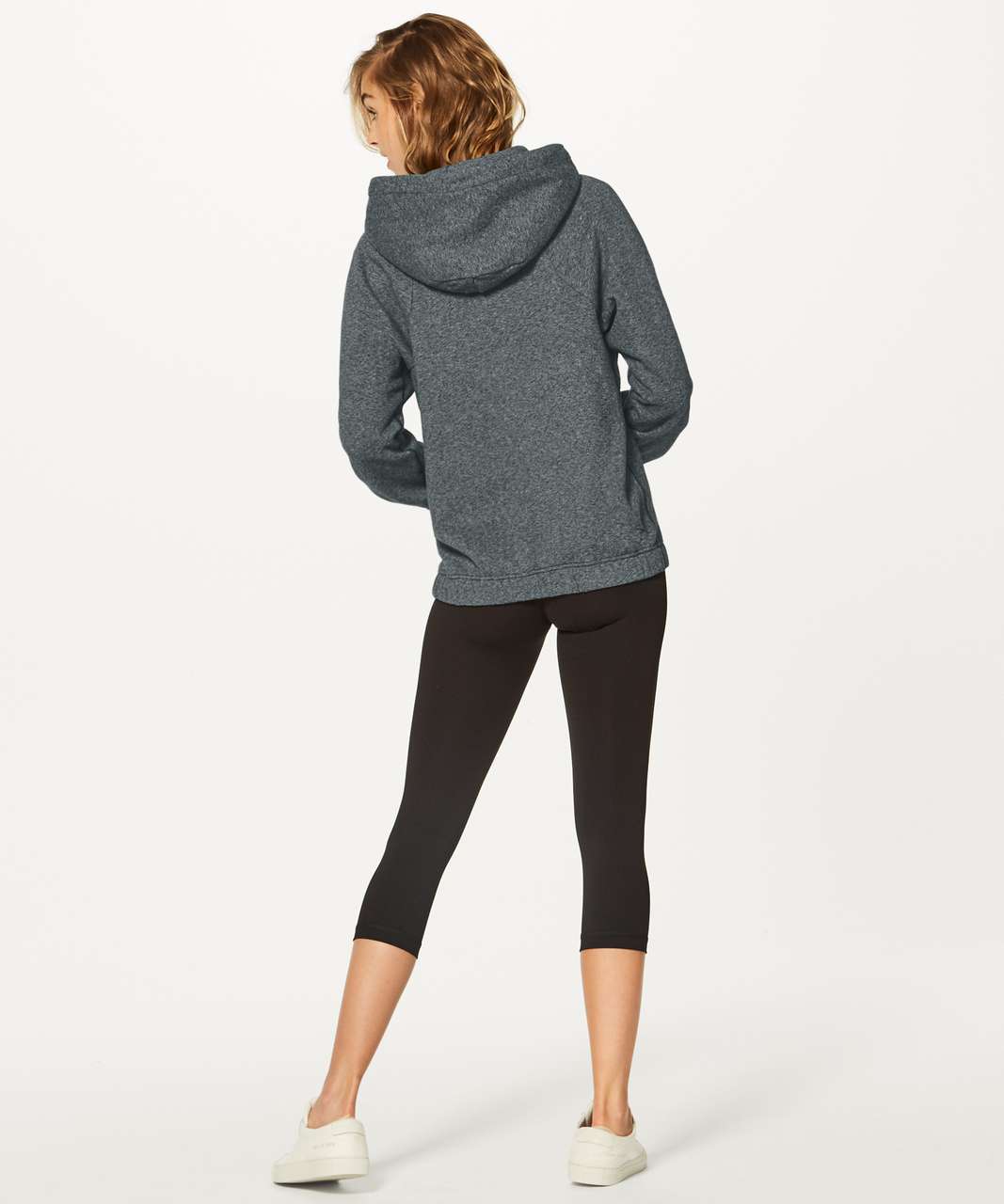 Lululemon Warm For Winter Hoodie - Heathered Speckled Black / Black