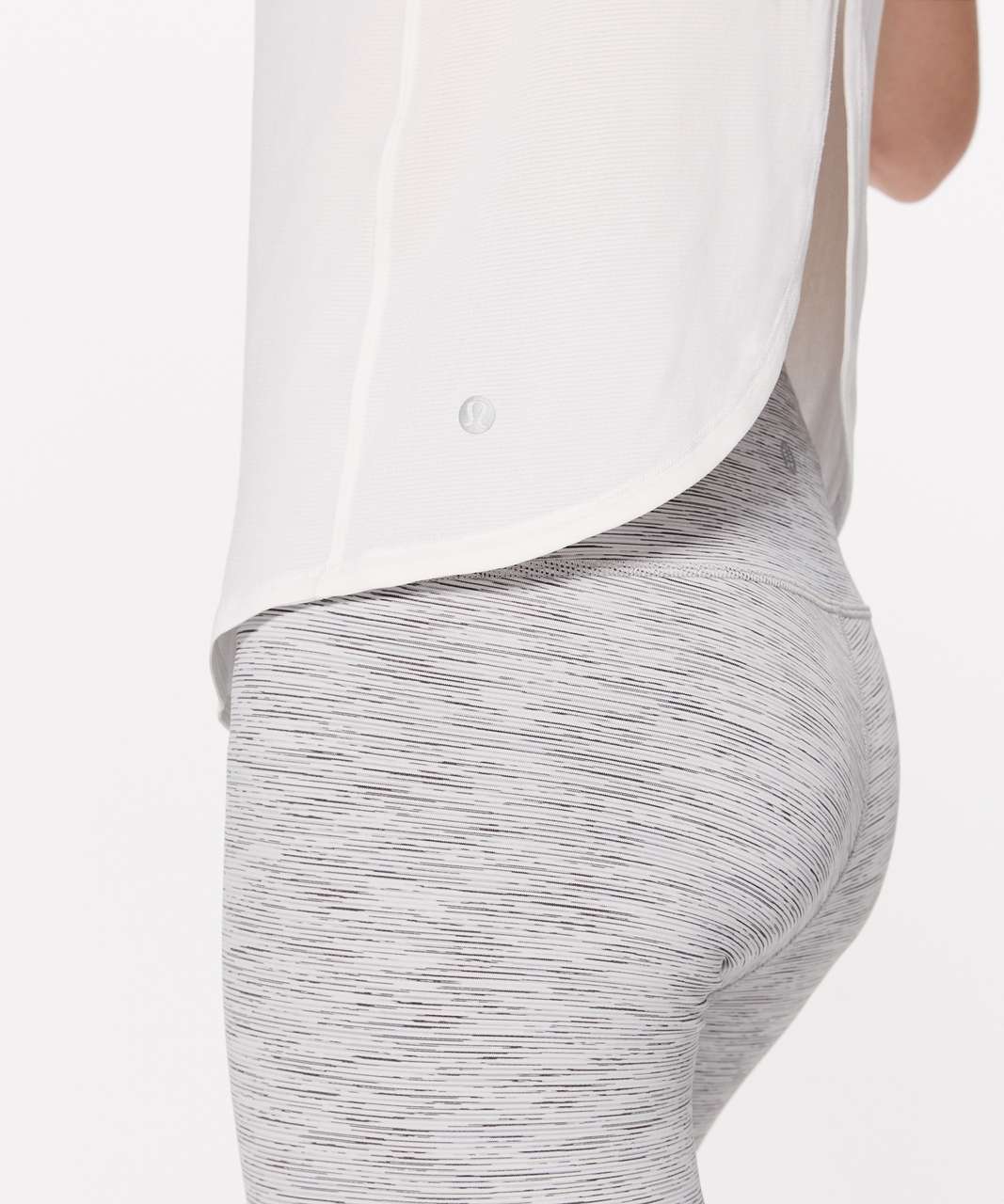 Lululemon Twist & Reach Tank - Heathered White