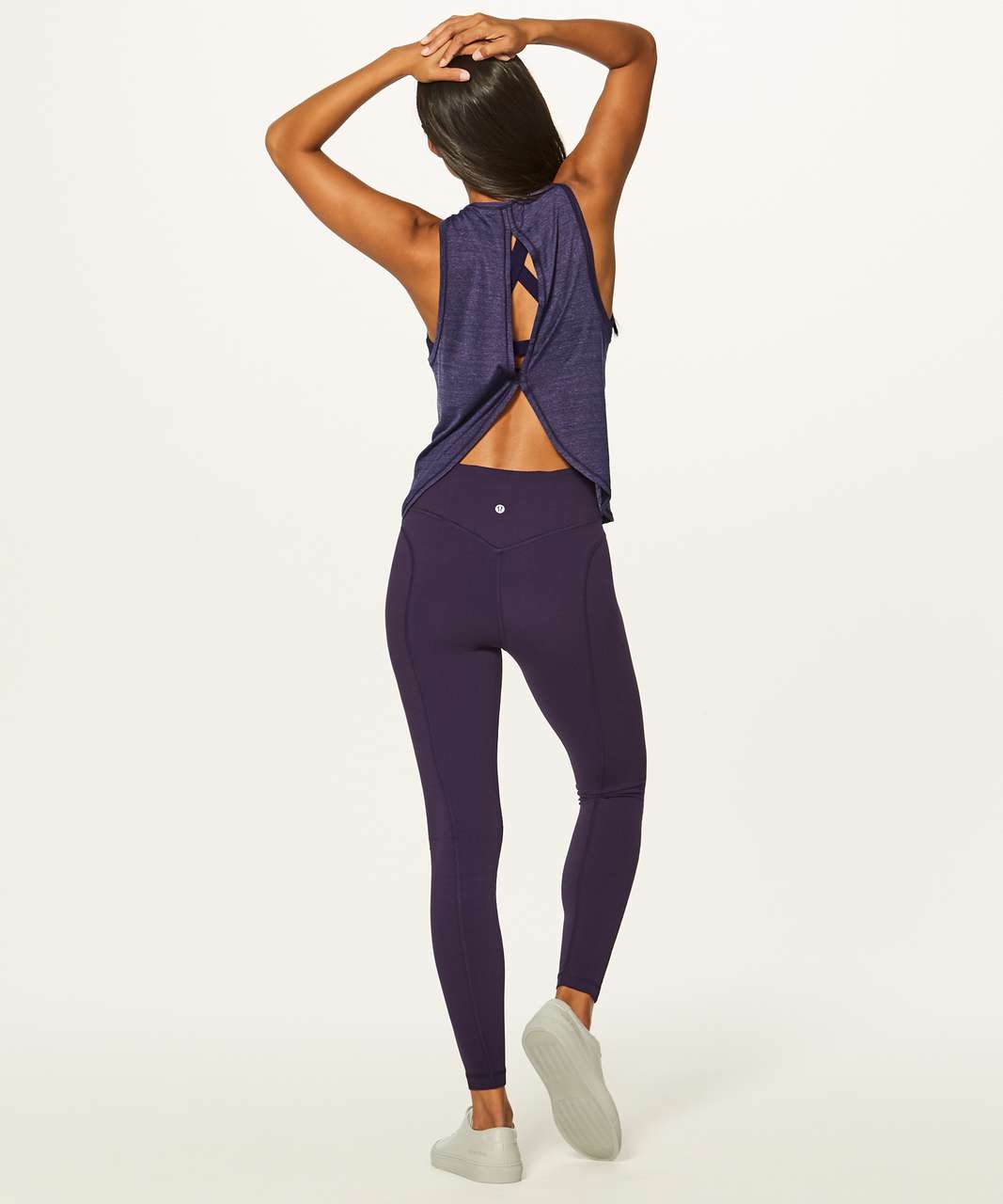 Lululemon Twist & Reach Tank - Heathered Aeon