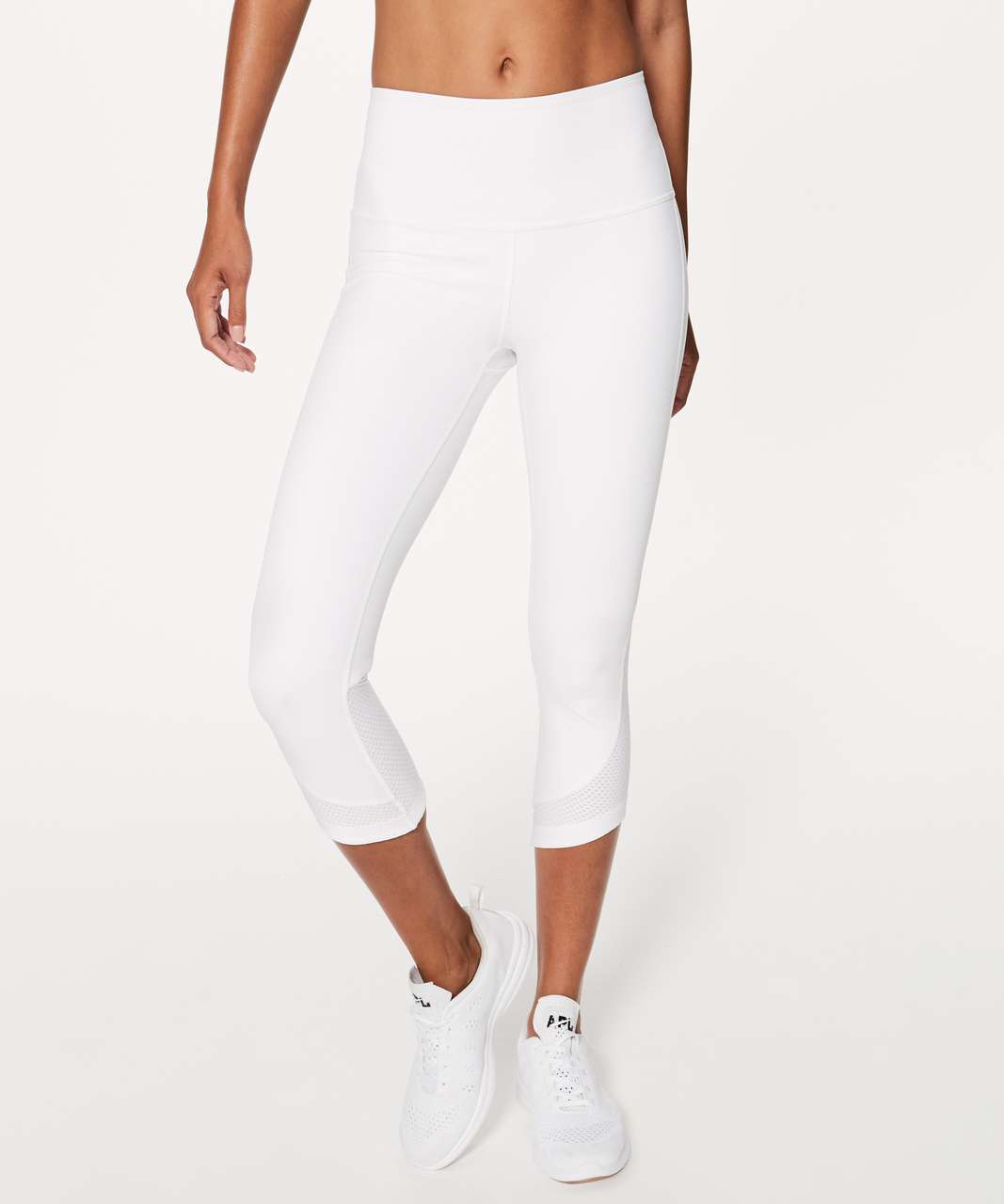 Lululemon Ready Set Go Crop (21") - White