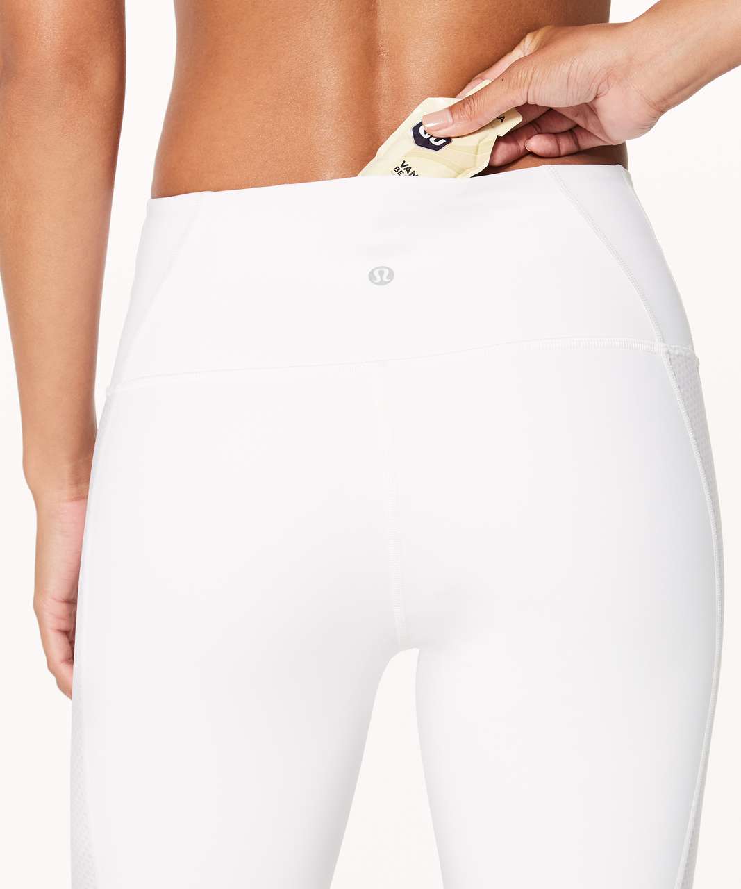 Lululemon Ready Set Go Crop (21") - White