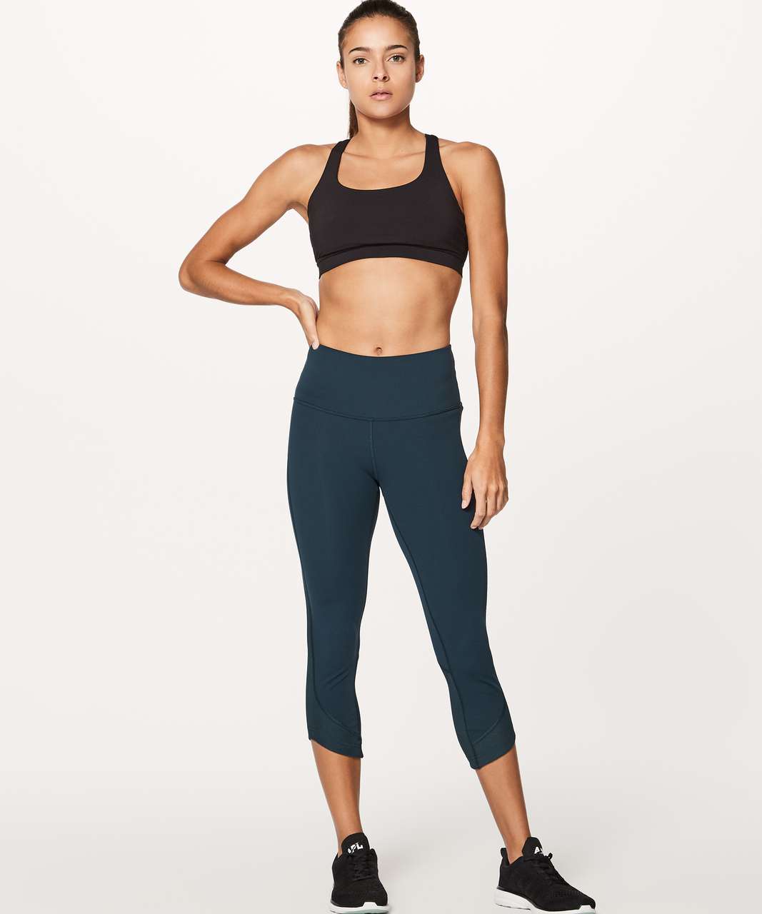 Lululemon Sweat Your Heart Out Bra - Submarine - lulu fanatics