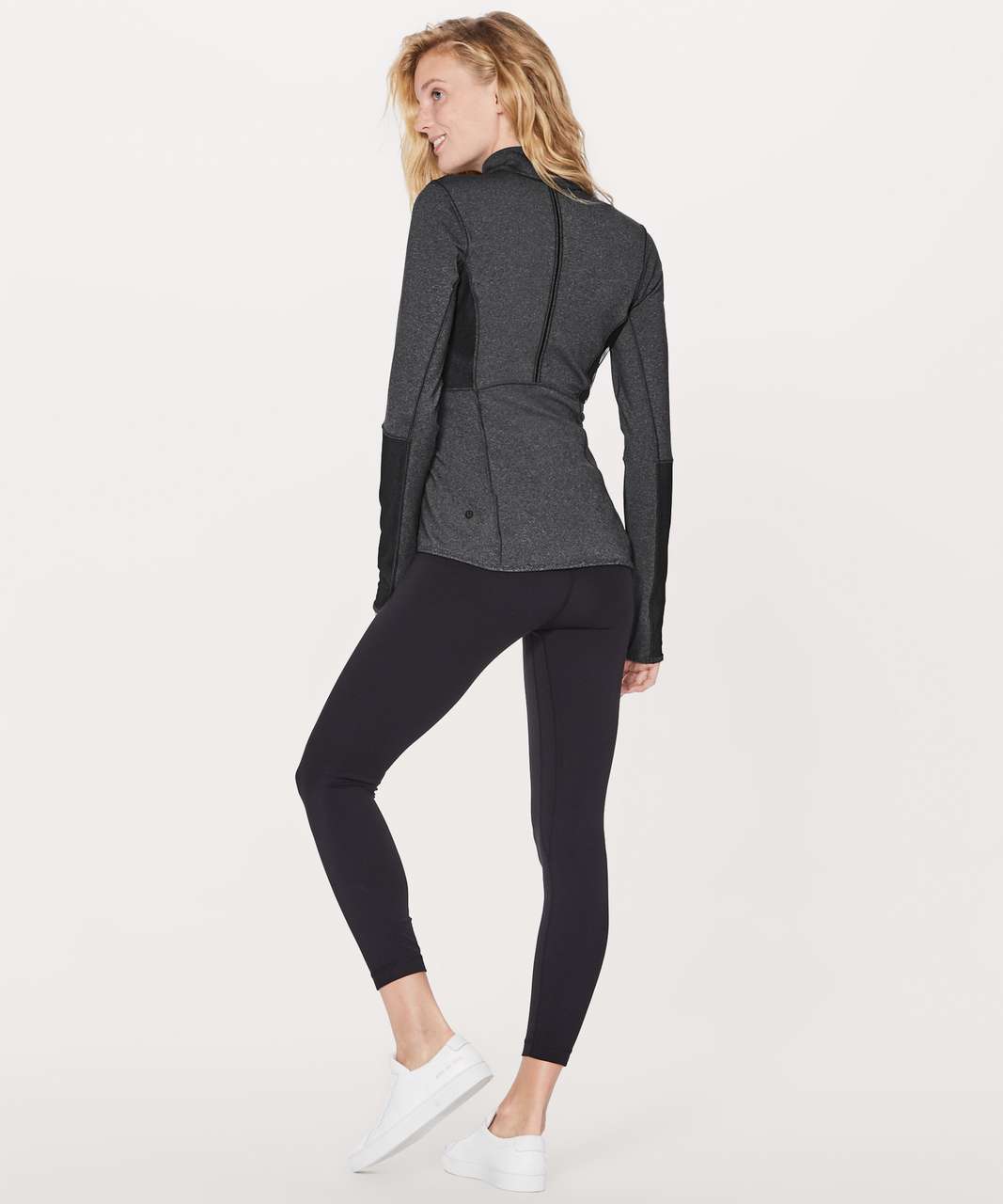 Lululemon Mesh Is More Jacket - Heathered Black