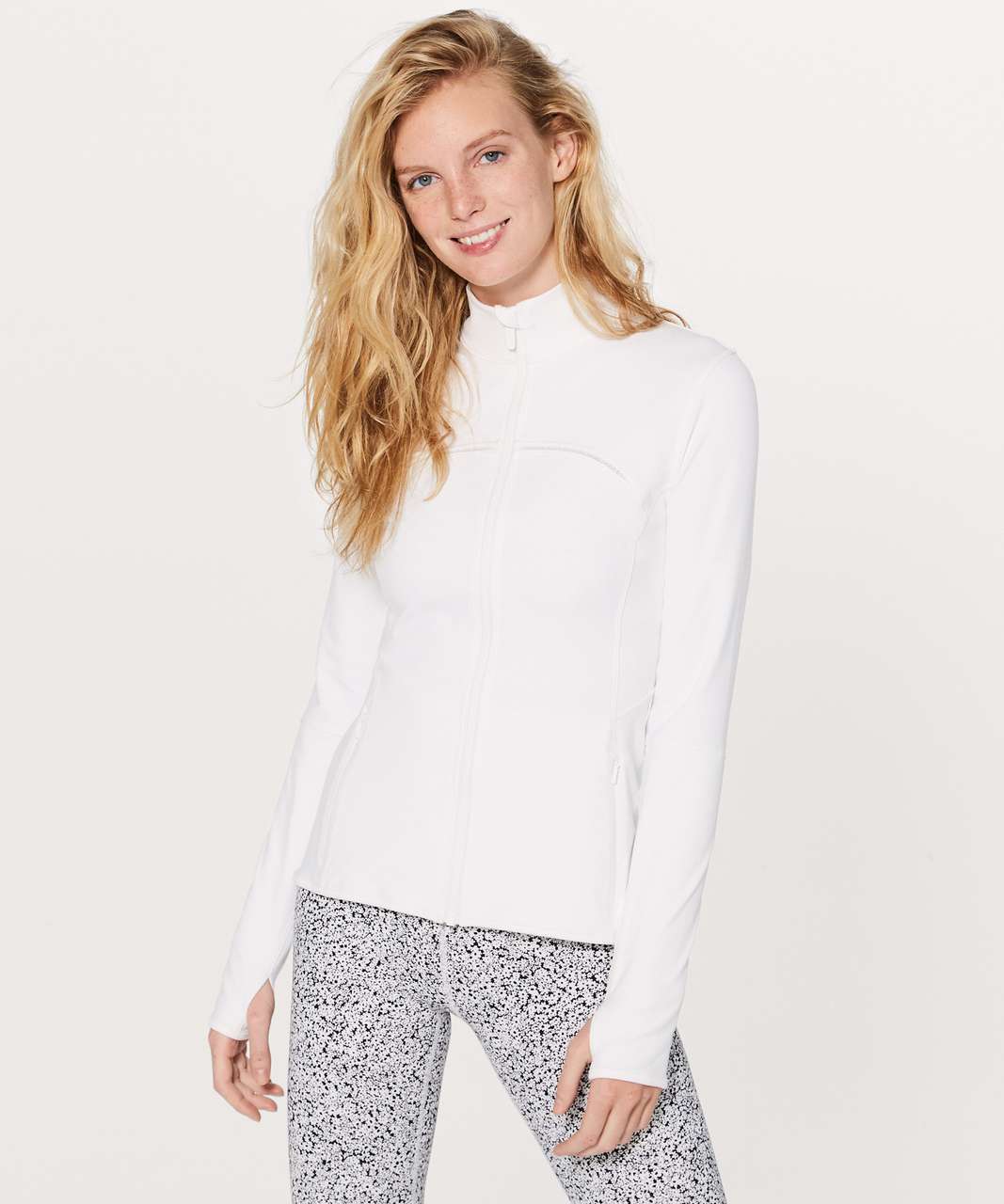 Lululemon Mesh Is More Jacket - White