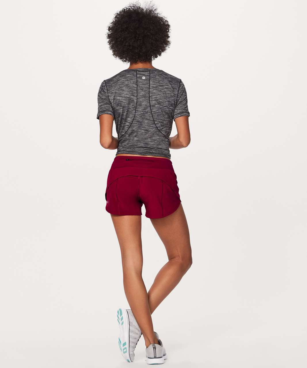 Lululemon Speed Up Short *Long 4" - Scarlet