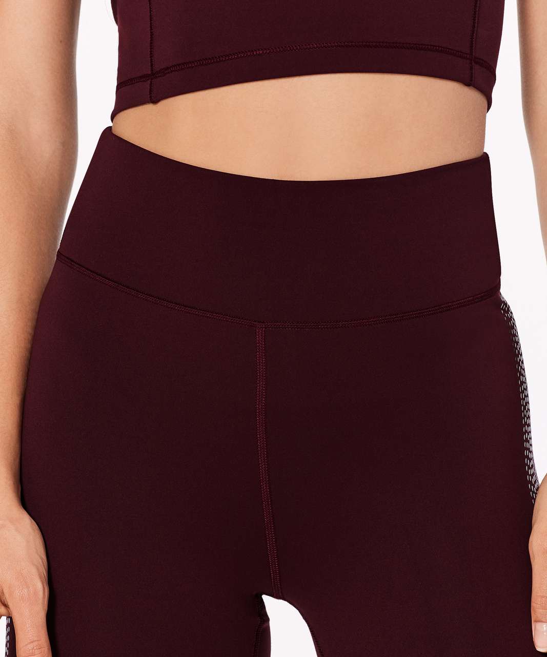 Lululemon Plank To Pike Tight (Everlux 28") - Garnet