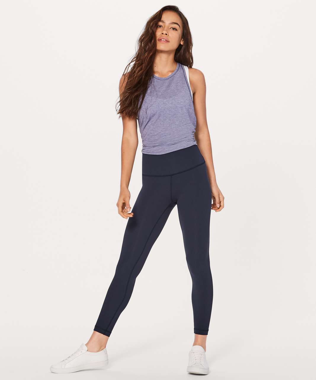 Lululemon Wunder Under Hi-Rise 7/8 Tight *Brushed 25" - Midnight Navy