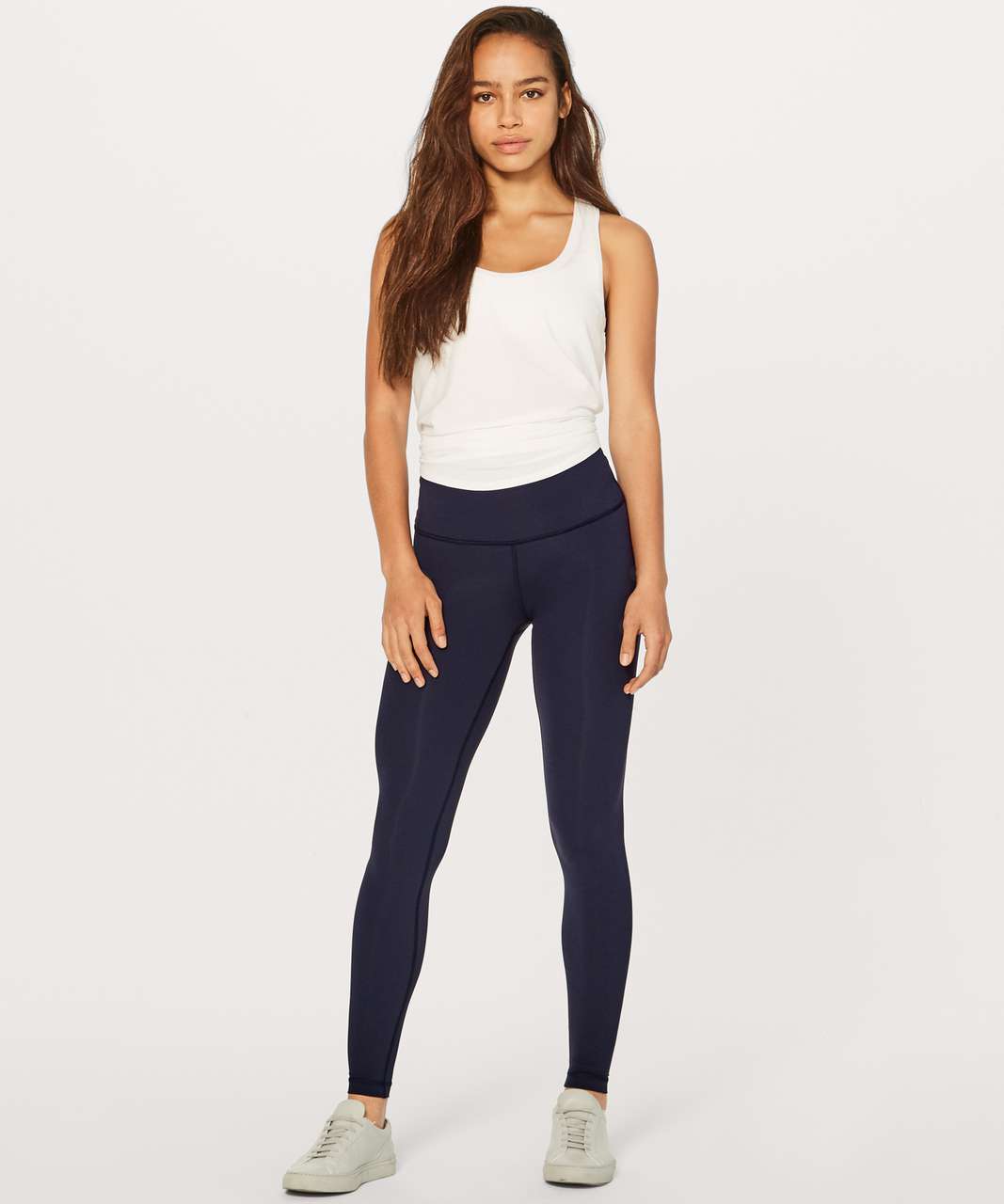 Lululemon Wunder Under Hi-Rise Tight (Brushed 28") - Midnight Navy