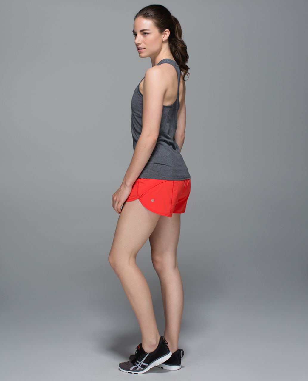 Lululemon Run:  Speed Short *4-way Stretch - Alarming