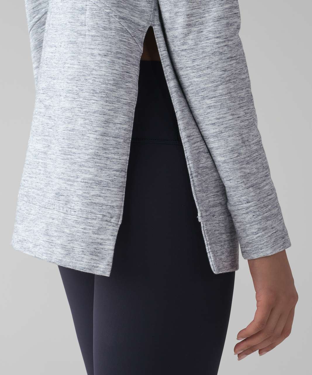 Lululemon Cut Above Hoodie - Heathered Space Dyed Gris