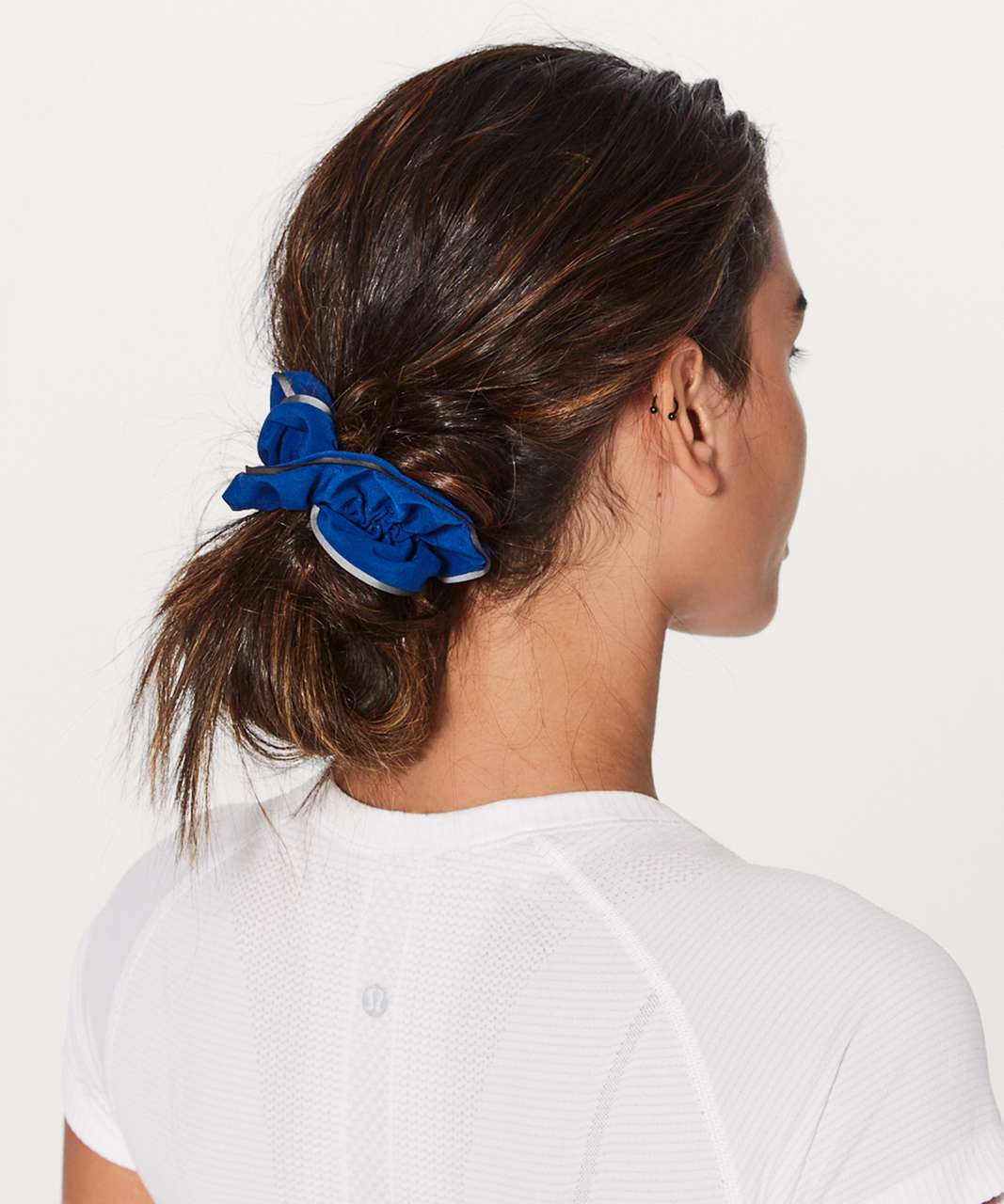 Lululemon Light Locks Scrunchie - Dark Royal