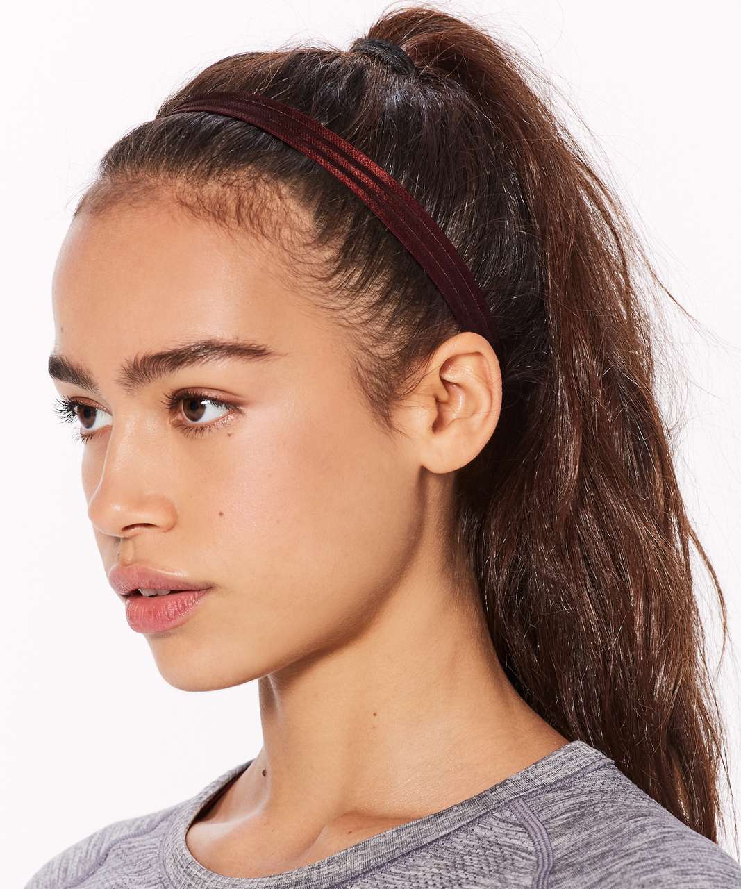 Lululemon Free Flow Headband - Garnet