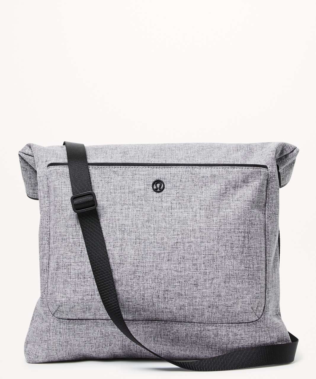 Lululemon All Set Foldover Crossbody - Heathered Black / Black