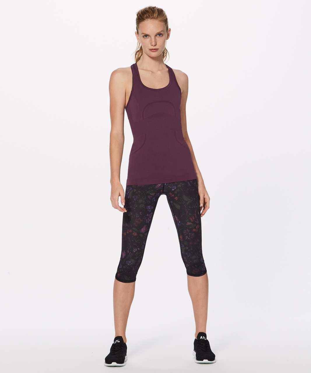 Lululemon Swiftly Tech Racerback - Dark Adobe / Dark Adobe