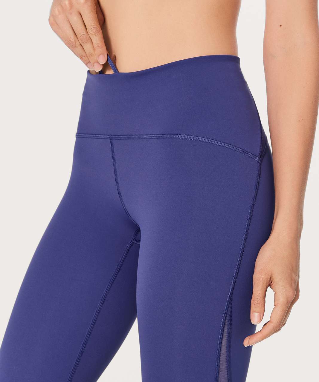 Lululemon Train Times Crop (17" ) - Stony Grape