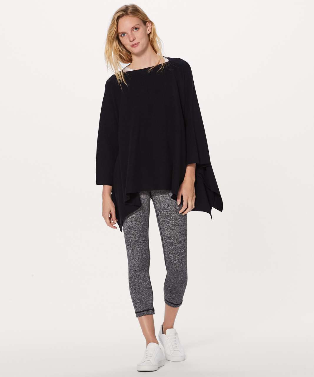 Lululemon Wool Be Cozy Poncho - Black