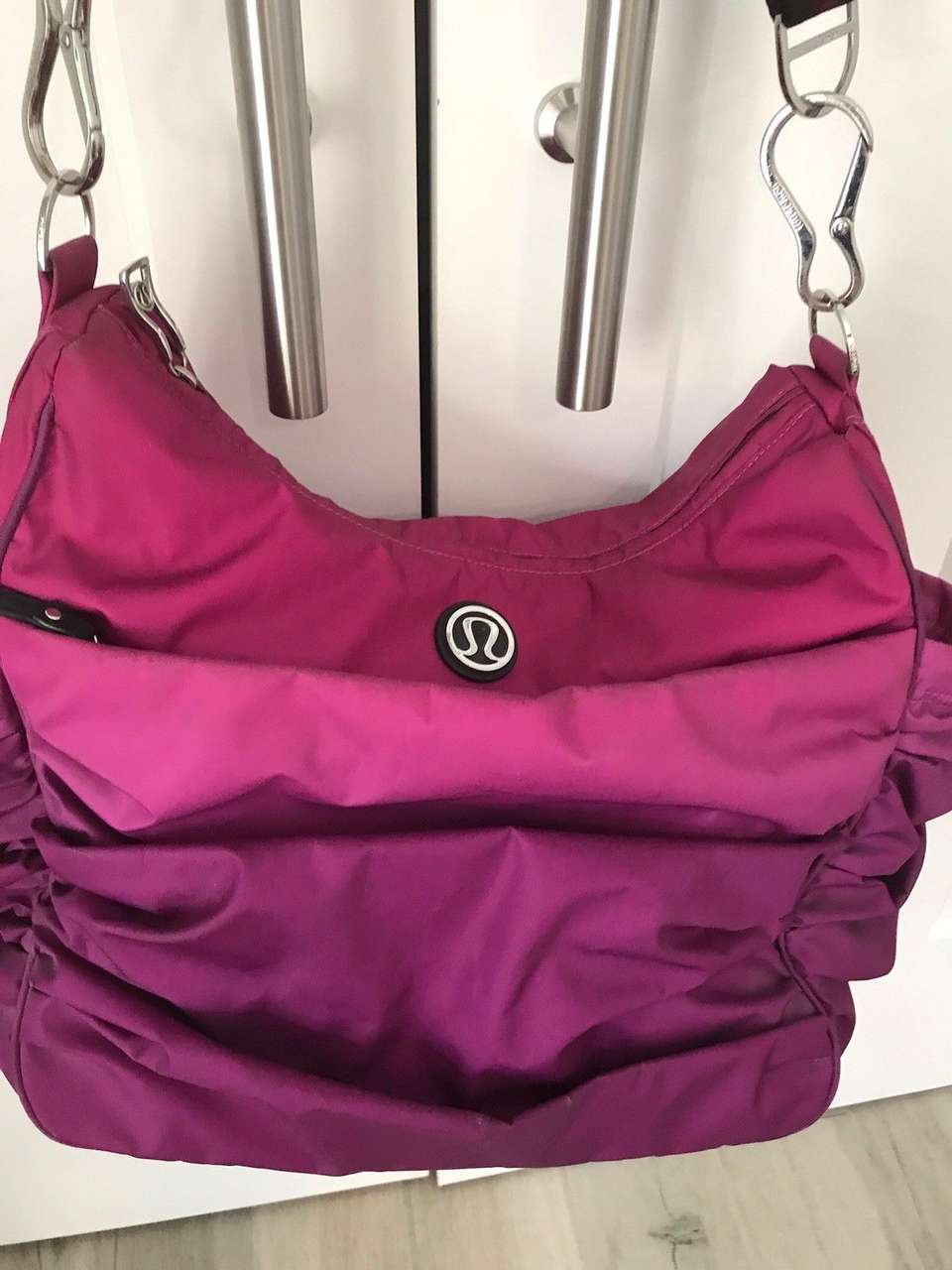 Lululemon Hot Yoga Hobo Bag - SEABED Large Gym Bag Yoga Tote Diaper READ  SHIP