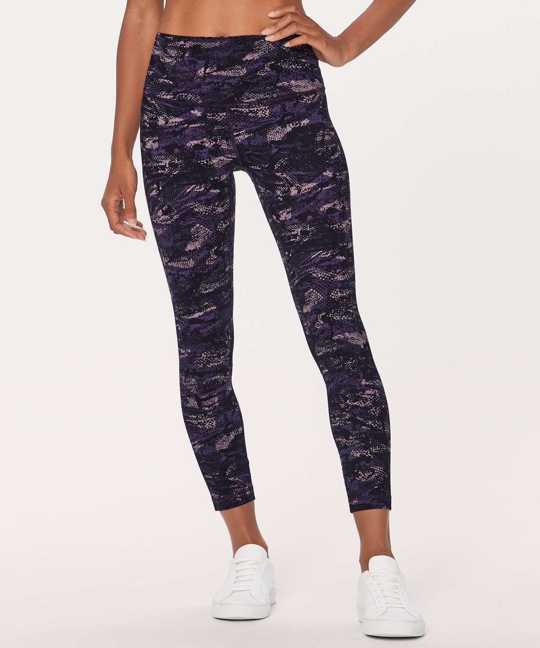 Lululemon Align Pant II (25) - Rip Wave Purple Thunder Black