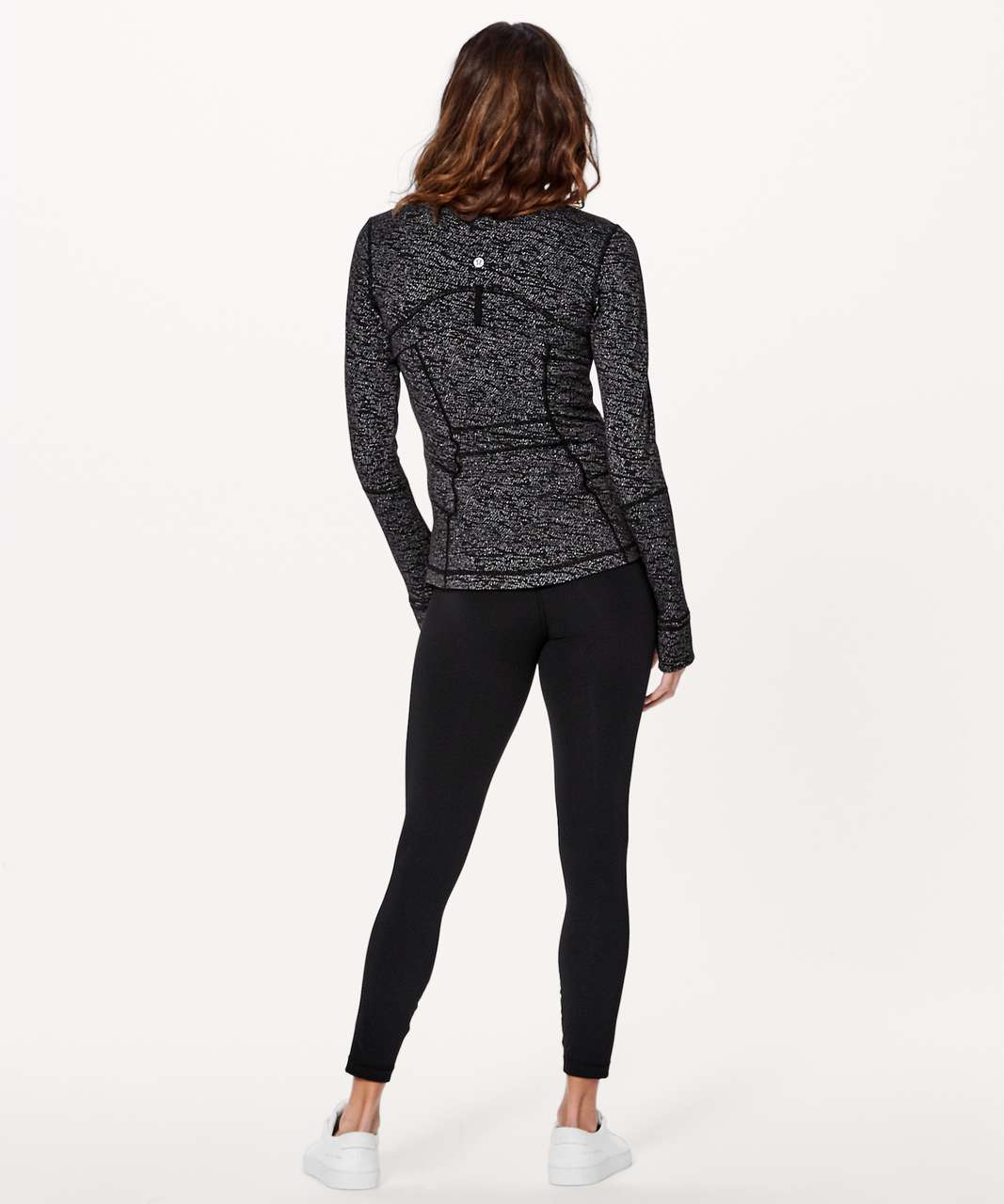 Lululemon Define Jacket - Luon Frayed Camo Black White