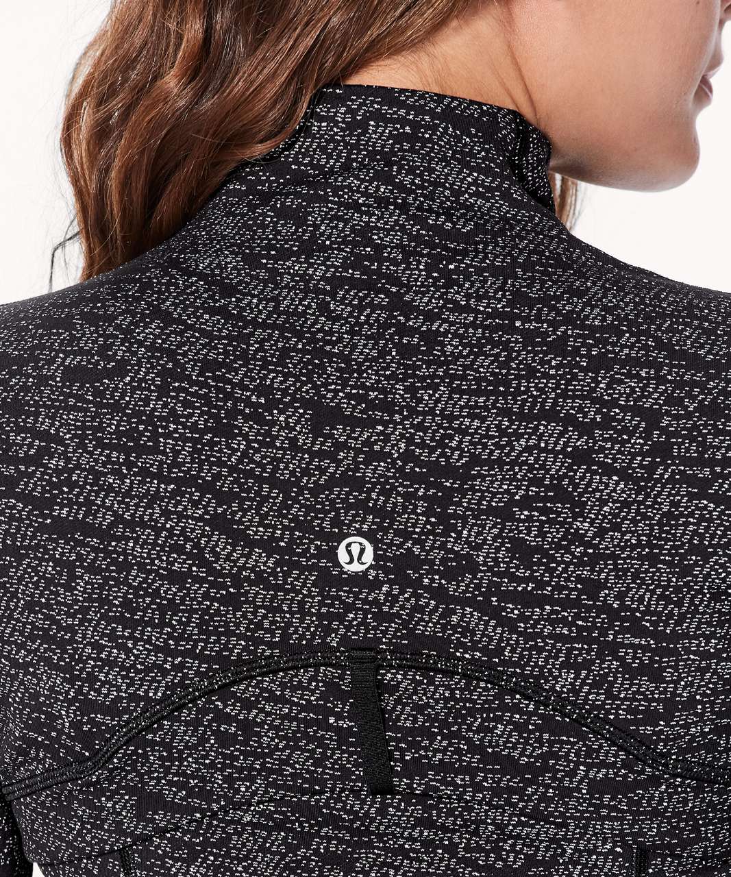 Lululemon Define Jacket - Luon Frayed Camo Black White