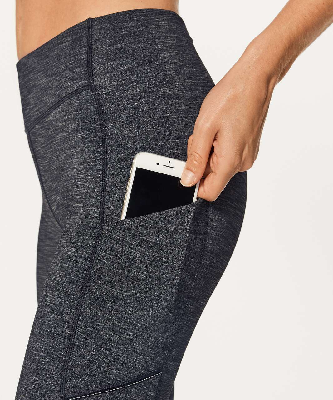 Lululemon Speed Up Tight *Full-On Luxtreme Brushed 28 - Heathered Deep Coal  - lulu fanatics