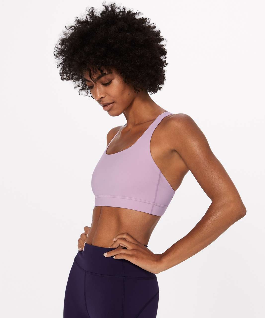 Lululemon Energy Bra - Rose Quartz