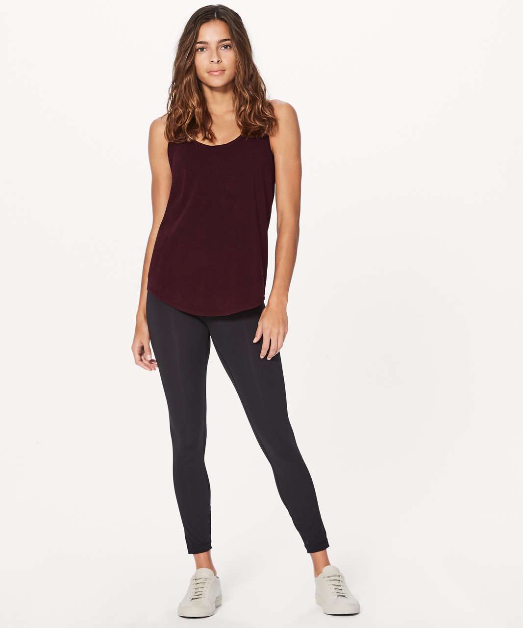 Lululemon Love Tank *Pleated - Chianti - lulu fanatics