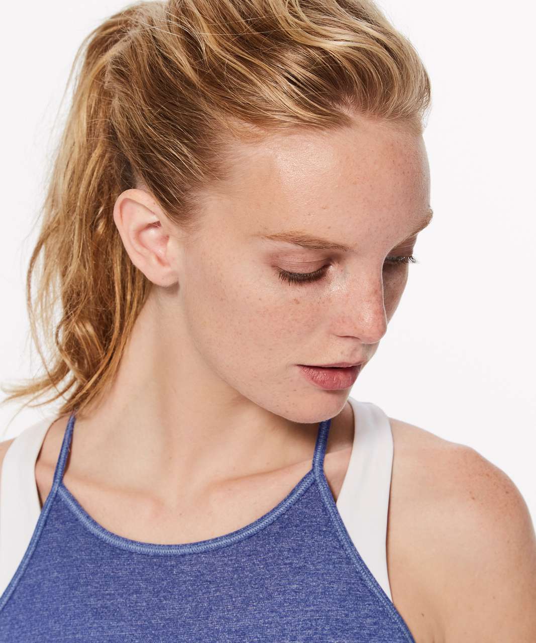 Lululemon Fast As Light Singlet - Heathered Psychic