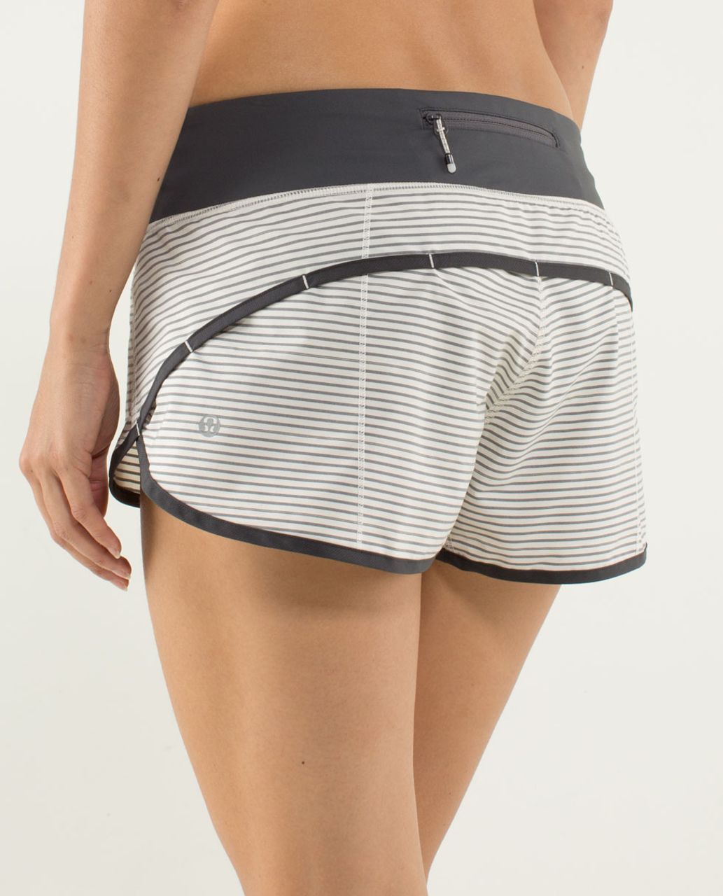 Lululemon Run: Speed Short - Hyper Stripe Reflective Angel Wing / Soot  Light - lulu fanatics