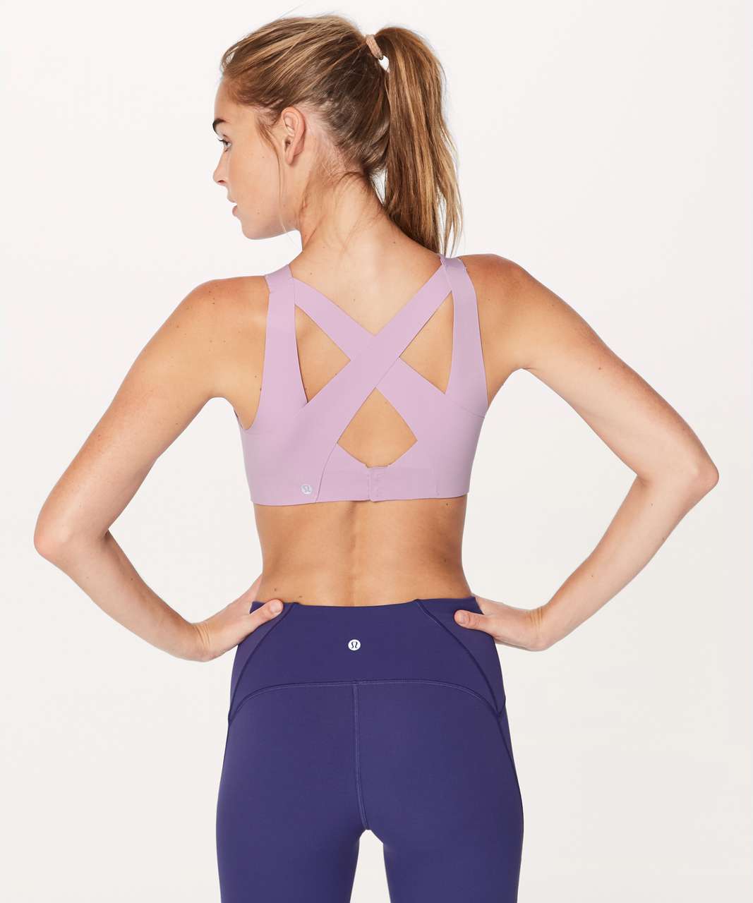 Lululemon Enlite Bra - Lilac Quartz