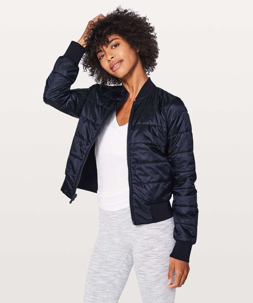 lululemon reversible bomber