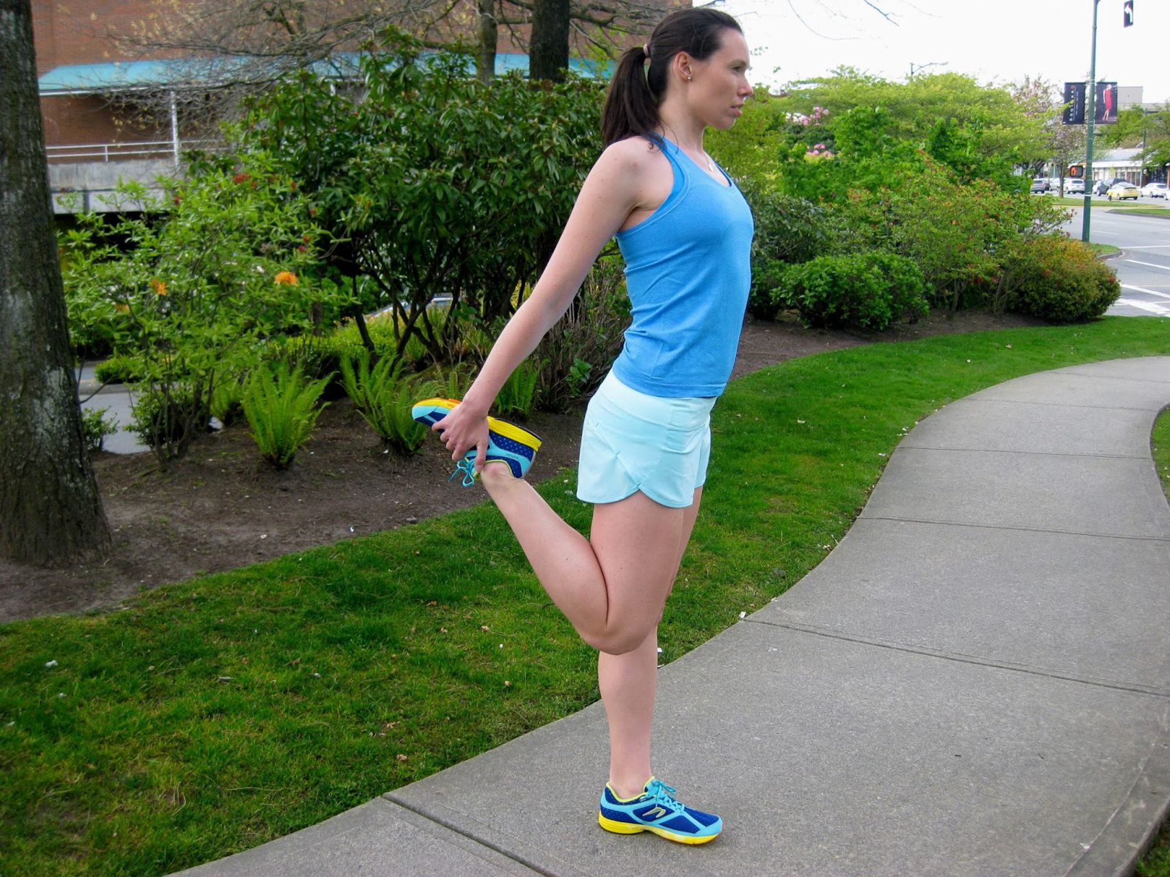 Lululemon Run:  Speed Short - Aquamarine