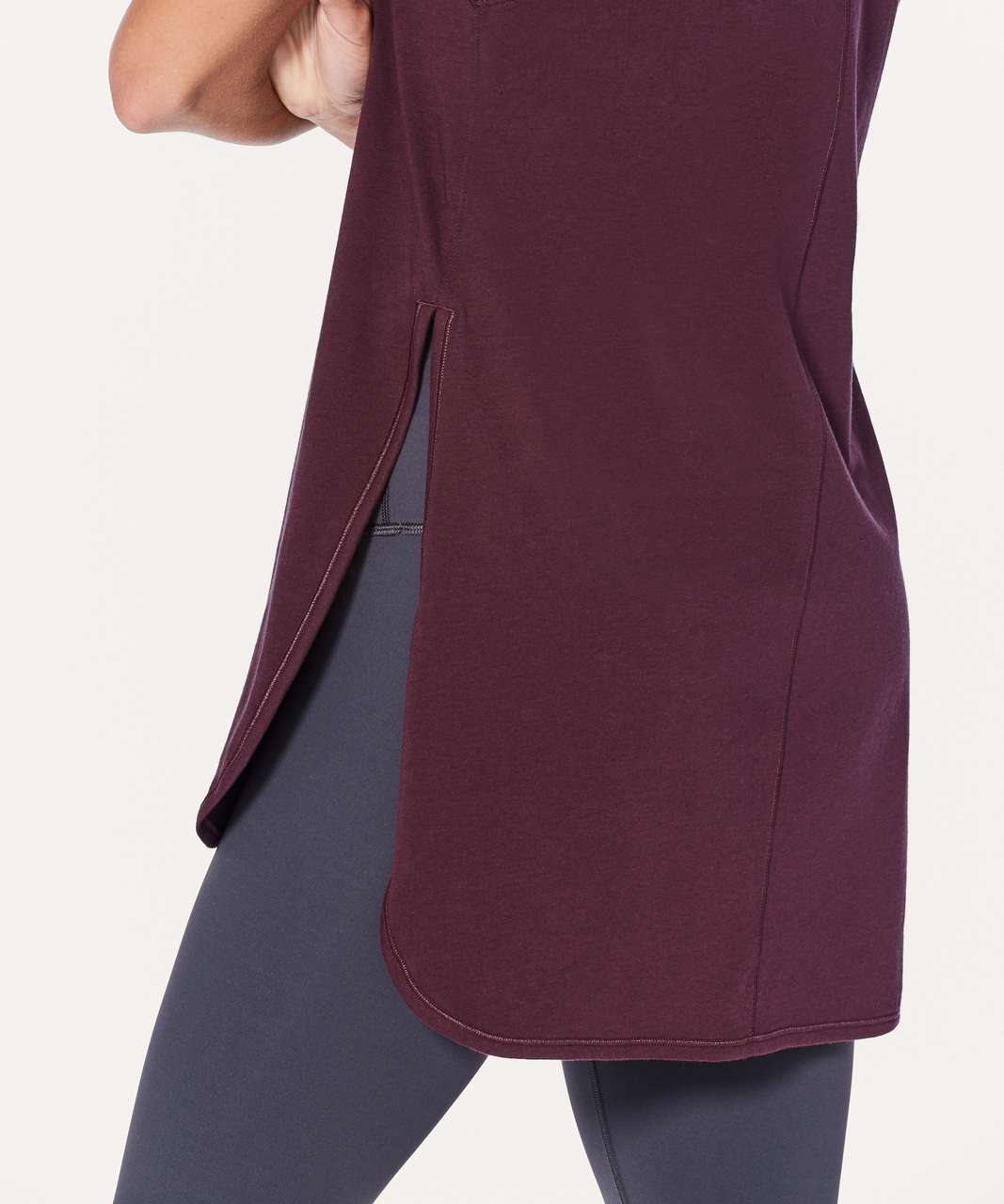 Lululemon Side Story Tank - Garnet