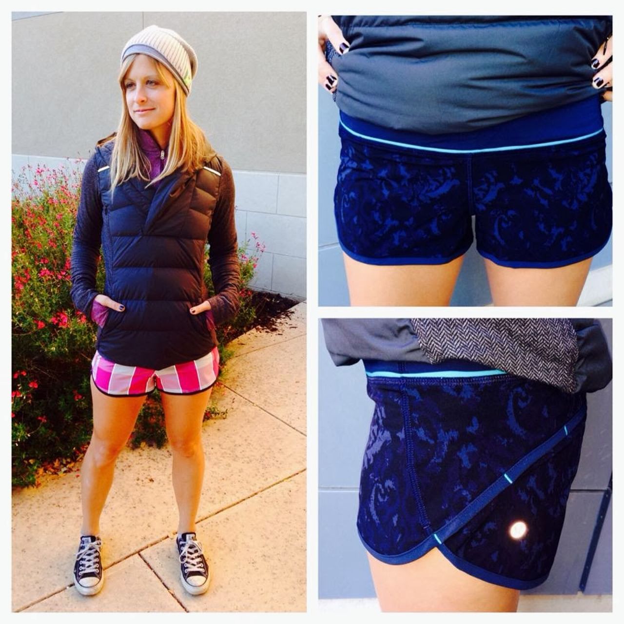 Lululemon Run:  Speed Short - Beautiful Baroque Inkwell / Inkwell / Surge