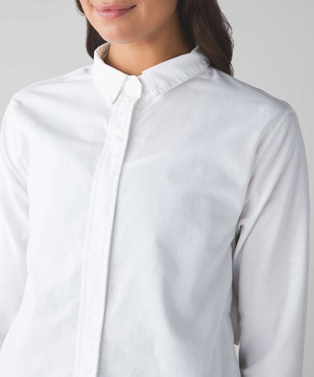 Lululemon Getaway Shirt - White / White