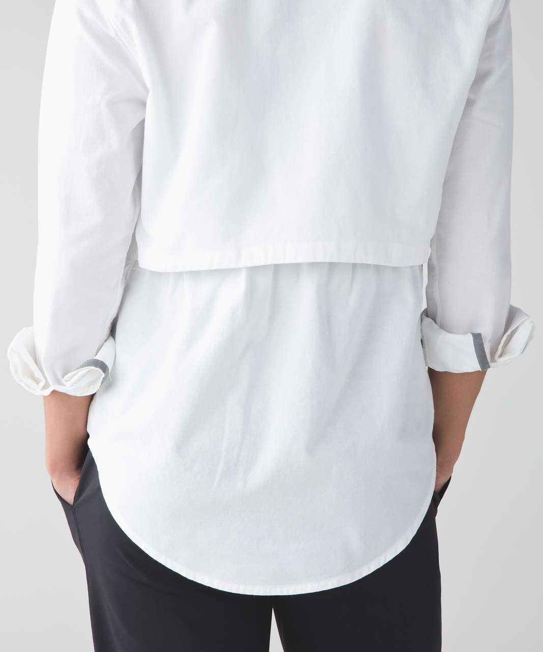 Lululemon Getaway Shirt - White / White