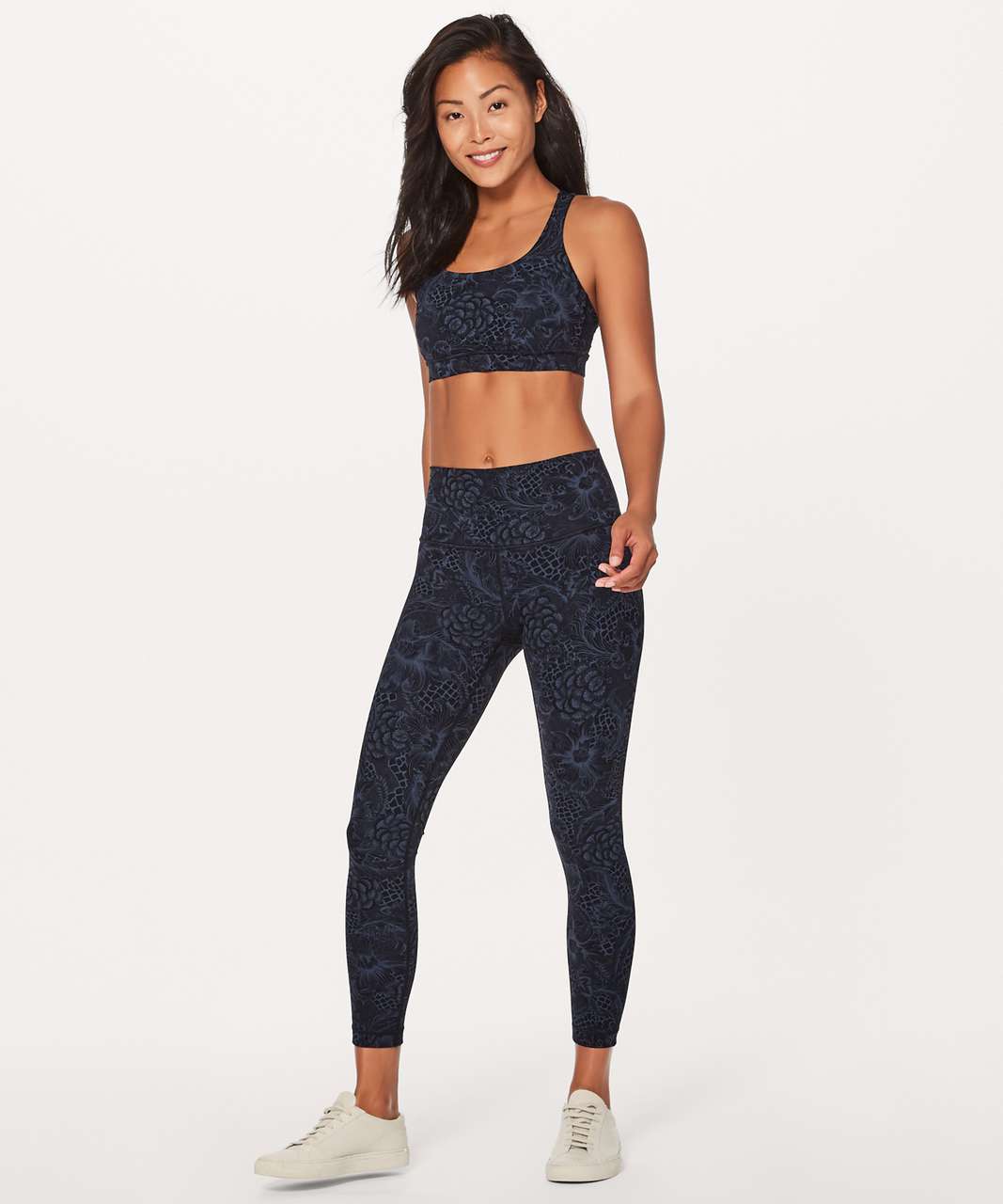 Lululemon Energy Bra - Nouveau Mach Blue Black