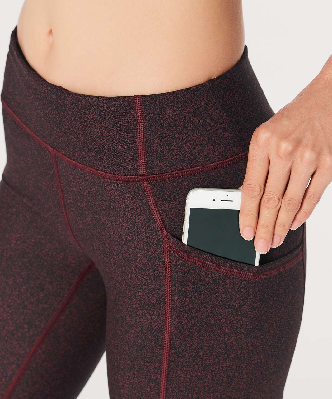 Lululemon Tight Stuff Tight II (25") - Granulite Garnet Black