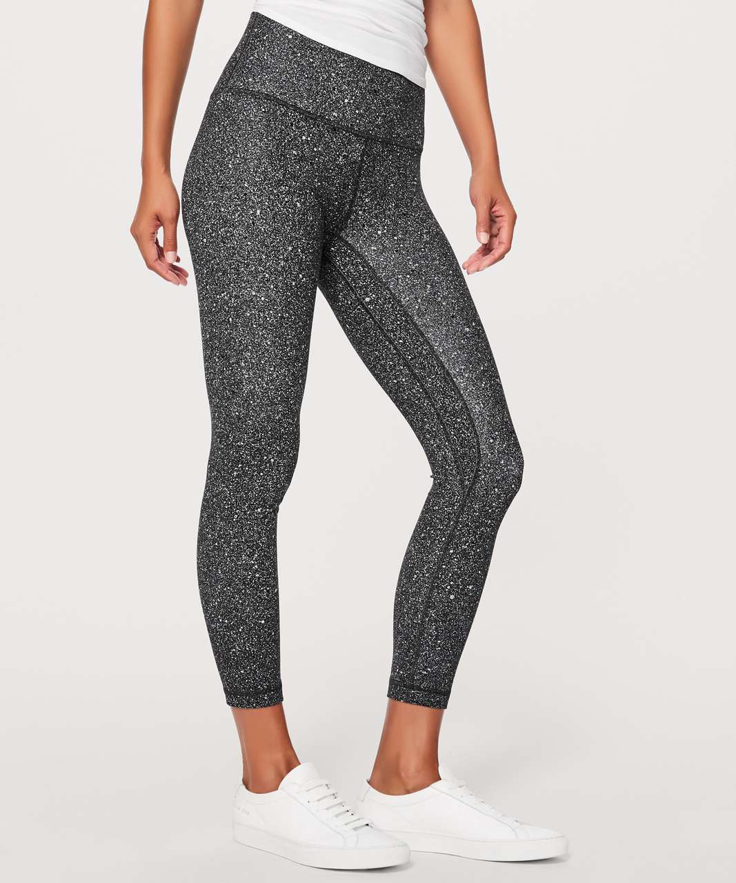 grey and black lululemon leggings