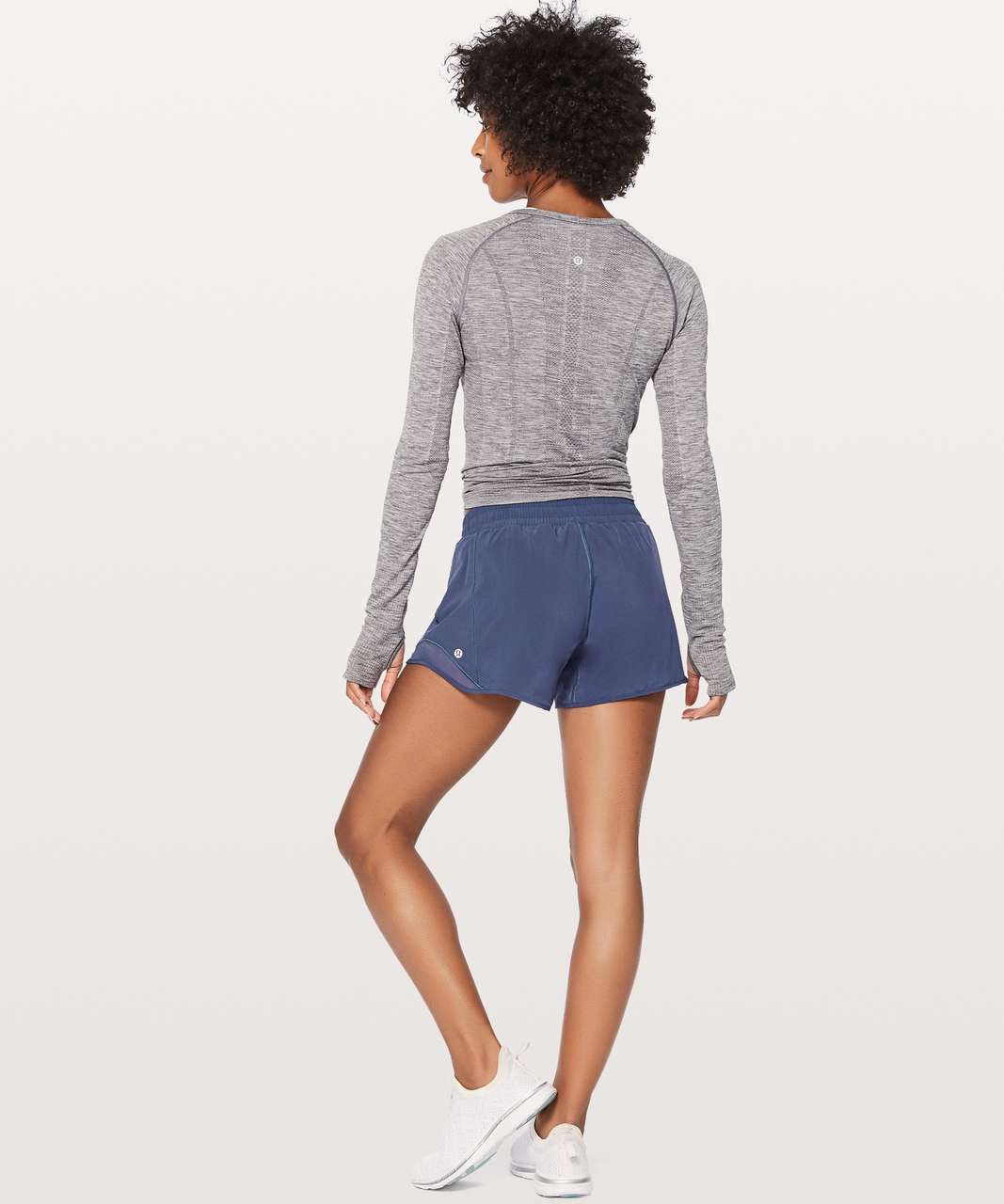 Lululemon Hotty Hot Short II *Long 4" - Moody Blues