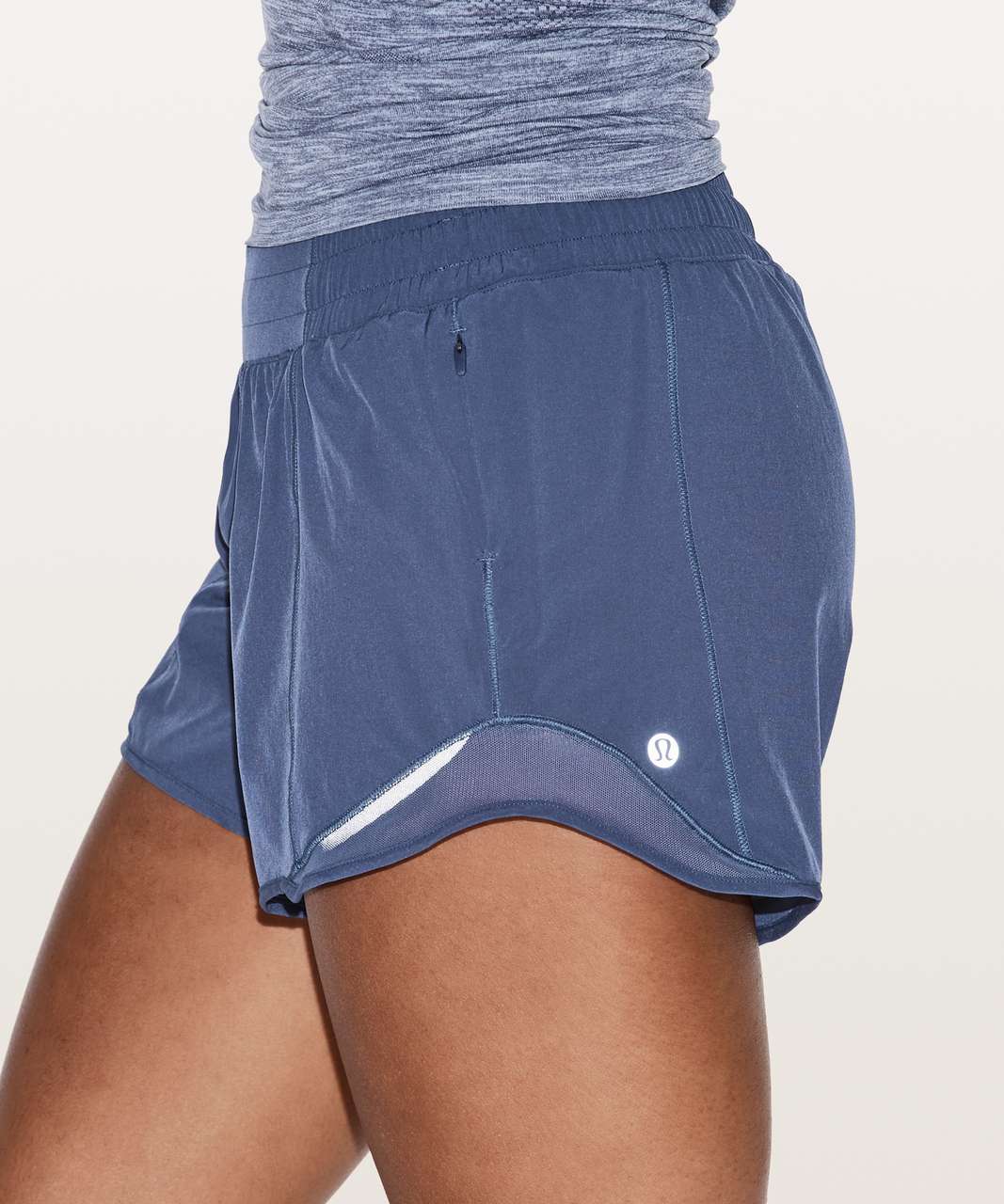 Lululemon Hotty Hot Short II *Long 4" - Moody Blues