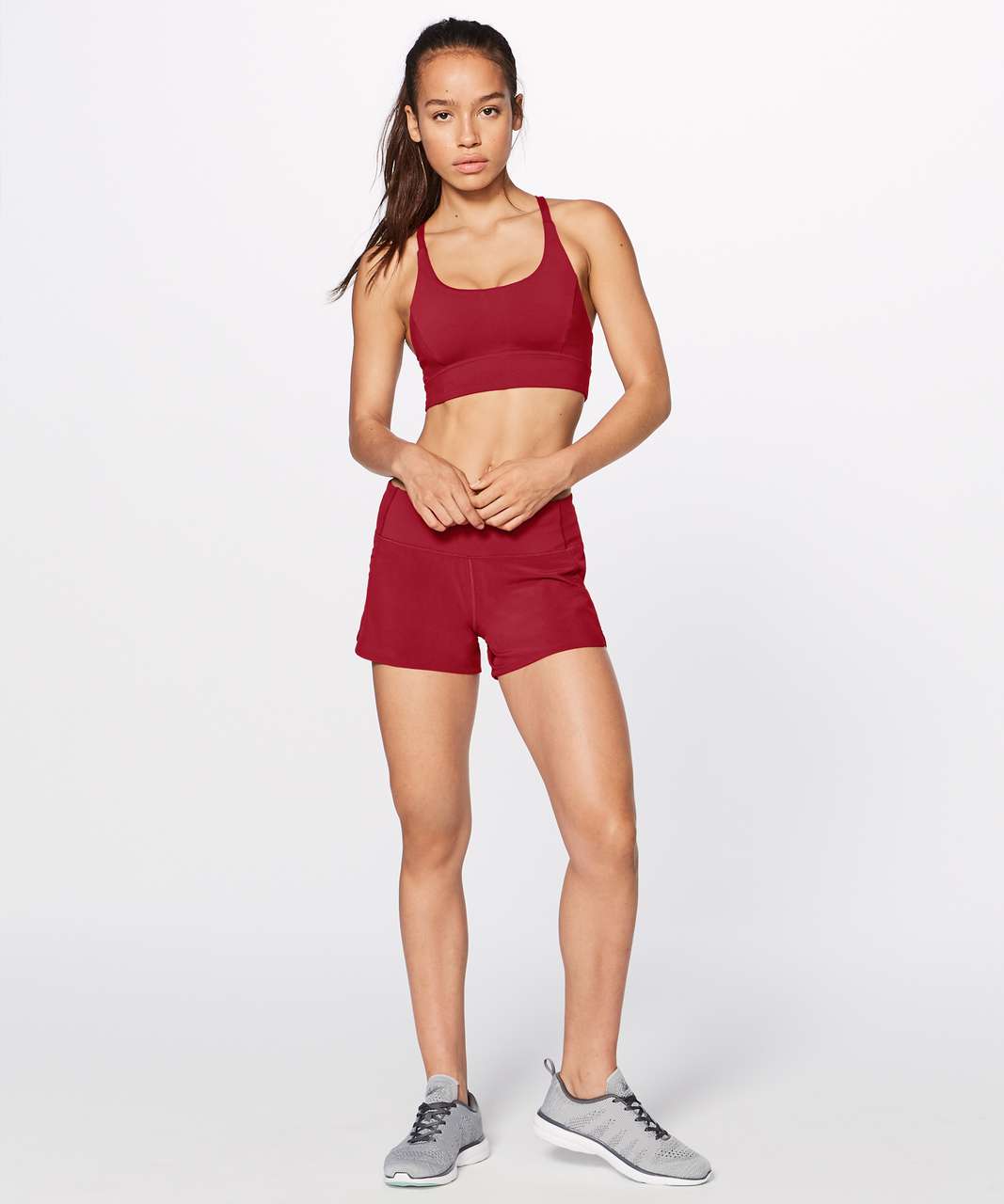 Lululemon Train Times Bra - Scarlet