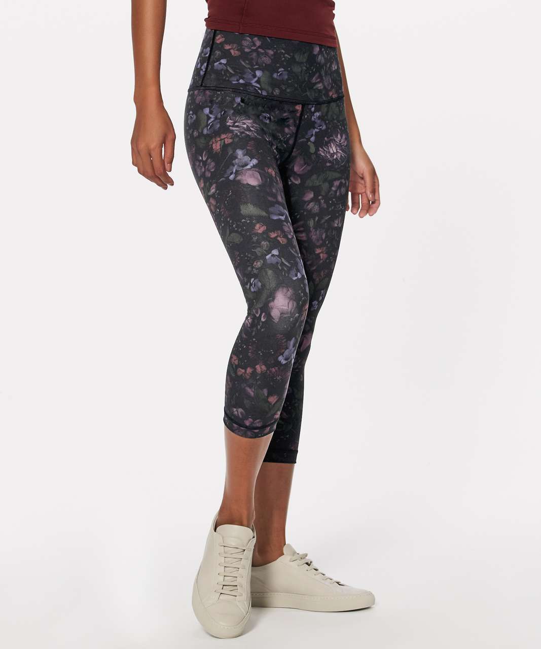 Lululemon Wunder Under Crop - Quiet Stripes - lulu fanatics